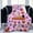 Pink, variant on Halloween Throw Blanket 60" x 50" - Soft Flannel Ghost Blanket, Cozy Plush for Couch, Sofa & Bed, Fall Winter Decor, for Kids & Adults (Purple)