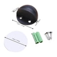 thumbnail image 3 of Door Stoppers, Self Adhesive Floor Door Stops No Drill White Door Stopper for Bottom of Door with Rubber Bumper Wall Protector, Dome Shaped, 3 of 6