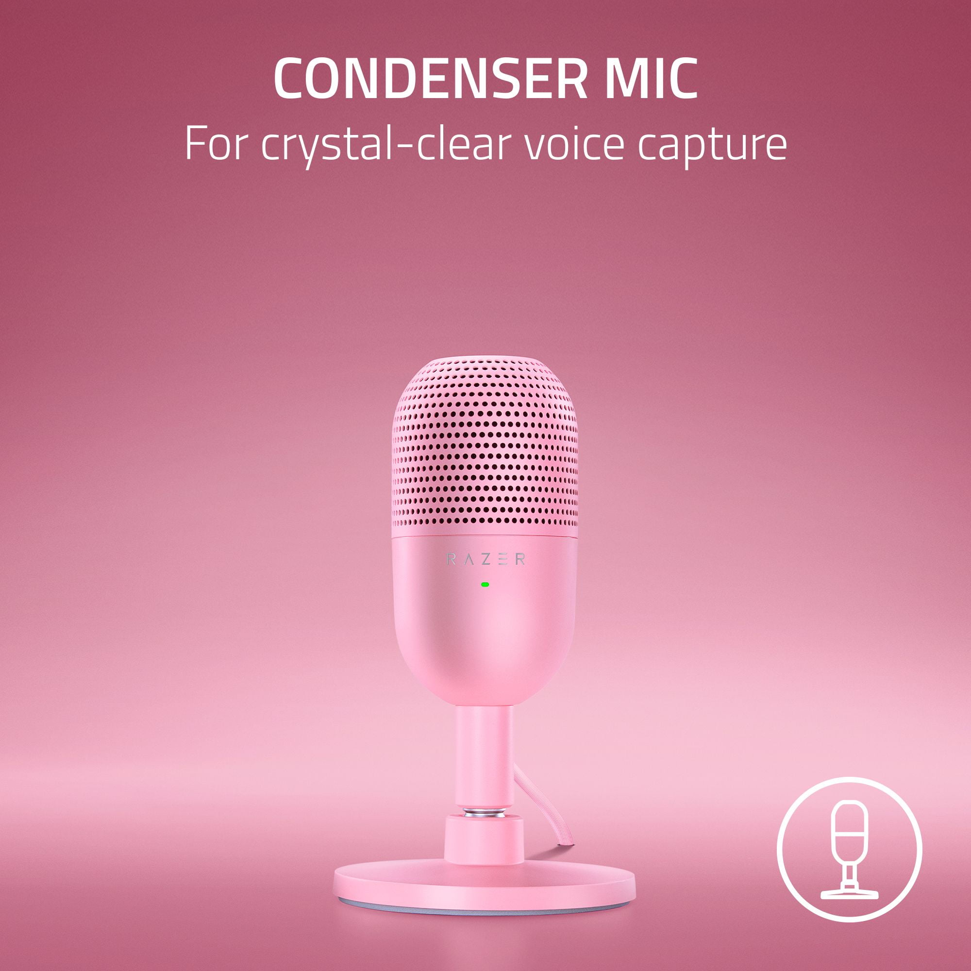 Razer Seiren V3 Mini - Quartz (PC)