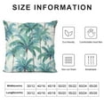 thumbnail image 6 of Nawypu Summer Palm Trees Body Pillow Cover Body Pillow Case with Zipper Soft Lightweight Pillow Covers for Bedroom Sofa Couch Home Decoration 2pcs, 6 of 6