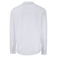 thumbnail image 3 of Men's Cutter & Buck White Cincinnati Reds Knitted Advantage Tri-Blend Eco Soft Pique Long Sleeve Button-Up Shirt, 3 of 3