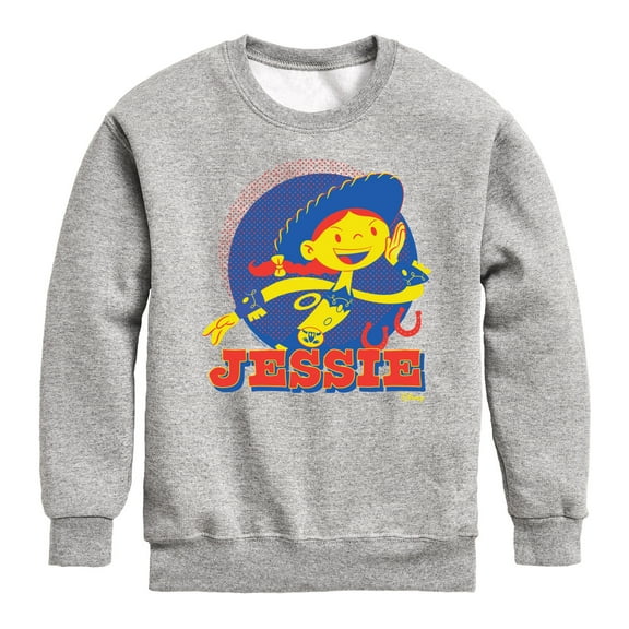 Toy Story - Jessie Graphic - Toddler & Youth Crewneck Fleece Sweatshirt
