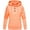 Orange, variant on Turilly Women Ladies Solid Hooded Button Long Sleeve Sweatshirt Pullover Tops Shirt