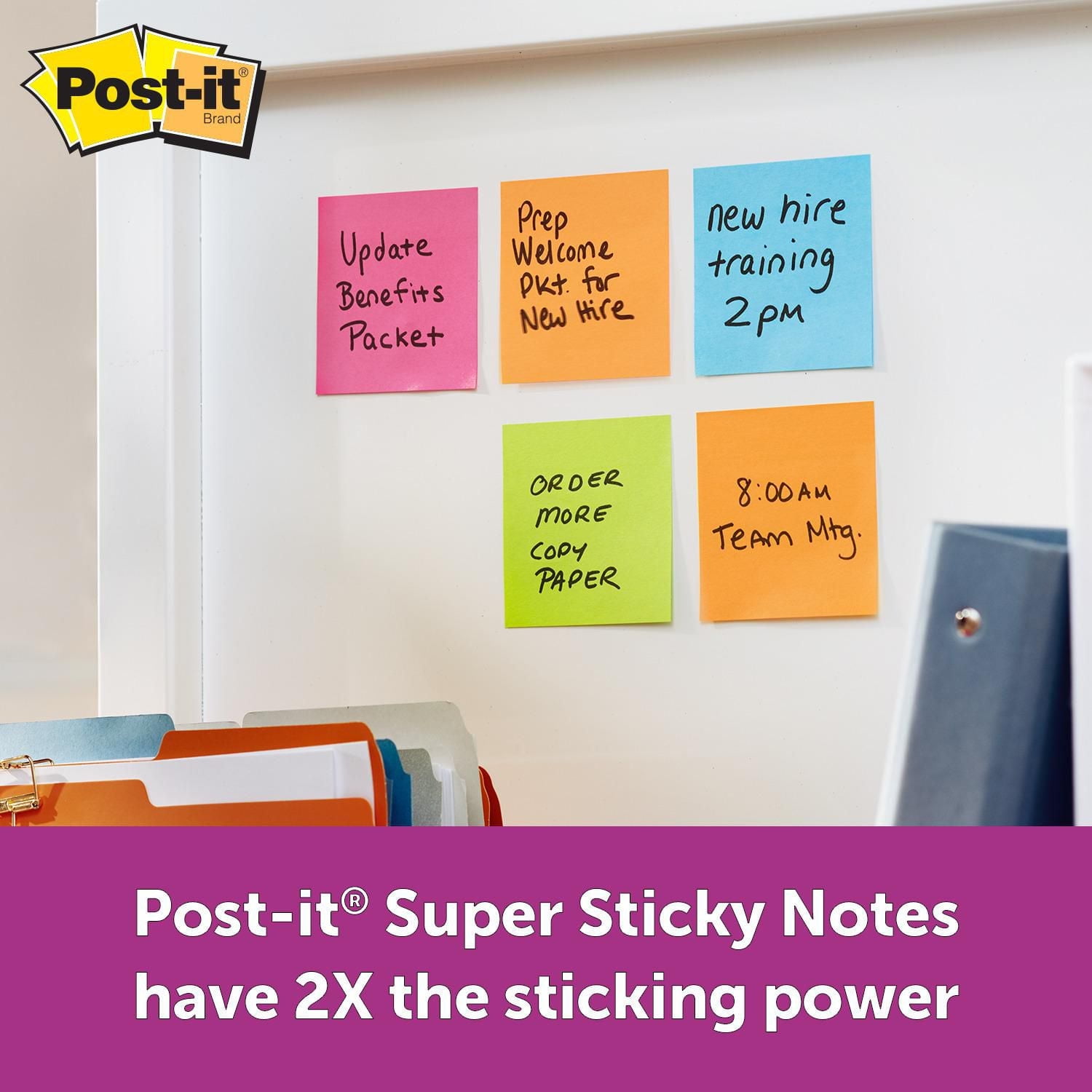 Post-it® Super Sticky Notes 654-5SSUC-C, Rio de Janeiro Collection, Rio de Janeiro Collection