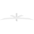 thumbnail image 2 of 96"W x 20"H x 4"D x 4"F, 5/12 Pitch, Davenport Architectural Grade PVC Gable Bracket, 2 of 8