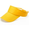 thumbnail image 2 of Mifelio Sun Hat Womens Men Women Summer Visor Sun Plain Hat Cap Beach Hat Women Yellow One Size, 2 of 2