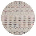 thumbnail image 6 of Hauteloom Tigris Moroccan Trellis Farmhouse Hallway, Entryway, Kitchen Runner Rug - Long Carpet - Vintage Distressed - Bohemian Geometric - Gray, Ivory, Cream, Multicolor, Red, Blue - 2'7" x 10', 6 of 10