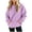 #06 Purple【Stock up on Your Favorite Colors】, variant on Women's Oversized Corduroy Hoodie, Long Sleeve Pullover Sweatshirt with Kangaroo Pocket, Casual Fall Winter Top | CSEONE,Army Green L