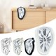 thumbnail image 1 of Reloj De Pared Distorsionado Reloj De Pared Divertido Creativo Reloj De Fusión Irregular Artístico Decoración Del Hogar Con Movimiento De Funcionamiento De Alta Eficiencia Para Estante Gabinete Escrit Muyoka Hogar, 1 of 7