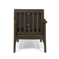 thumbnail image 5 of Ayden Outdoor 5 Piece Acacia Wood Chat Set, Gray, Dark Gray, 5 of 16