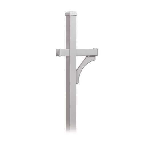Salsbury Industries Deluxe Mailbox Post,Black