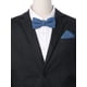 thumbnail image 5 of INSPIRE CHIC Conjunto de Pañuelo de Bolsillo para Hombre Corbata Sólida Corbatas de Pajarita Pre-atadas Conjunto de Invierno Fiesta Azul Marino, 5 of 6