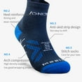 thumbnail image 2 of AONIJIE Mid-tube Athletic Wool Socks Non-slip and Warm  Moisture Wicking Odor Control Ankle Socks for Men and Women, 2 of 7