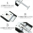 thumbnail image 5 of SHISUYAN WINOMO 1 Paire Porte d'Entrée Attrape Remorque Véhicule Récréatif Style T Attrape Porte en Acier Inoxydable RV, 5 of 5