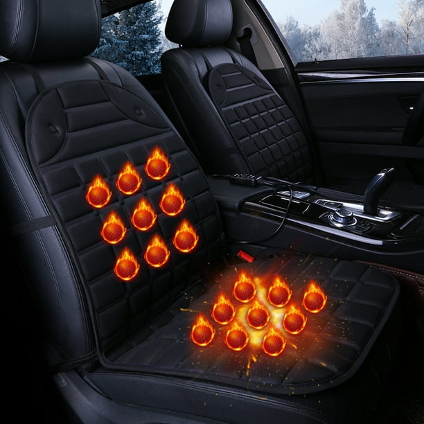12V 3in One Electric Heated Car Seat Cover Heater Cushion Warm Winter  Universal Chair Home Heated Seat Cushion Car Styling 