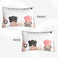 thumbnail image 2 of Honeii Baker Gnome Decorative Throw Pillow Case - Elevate Your Couch, Sofa, or Bed with Stylish Home Decor, Perfect Gift Idea-16"x24", 2 of 6