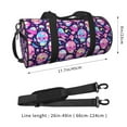 thumbnail image 2 of Easygdp Skull mushroom colorful cute Bolsa de Viaje, Bolsa de Mano, Bolsa de Gimnasio, Bolsa de Equipaje para Viaje, 2 of 6