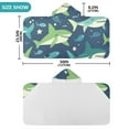 thumbnail image 4 of Yayeee Kids Hooded Towels Toddler Soft Absorbent Beach Bathing Wrap 50" x 23.5", Sharks Pattern, 4 of 5