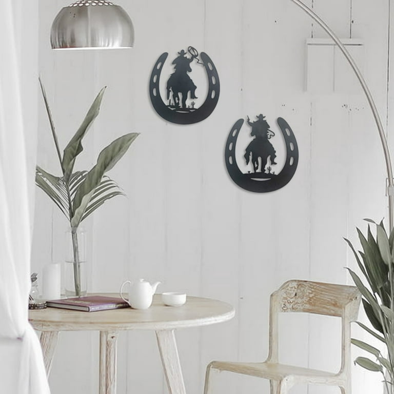 Genuine Horseshoes & Nails Wall Art – Wild West Living