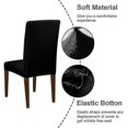 thumbnail image 4 of 4 Pack Dining Chair Slipcovers Stretch Removable Washable, 4 of 5