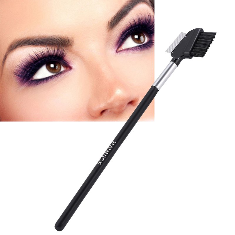 Stainless Steel Eyelash & Brow Comb and Brush