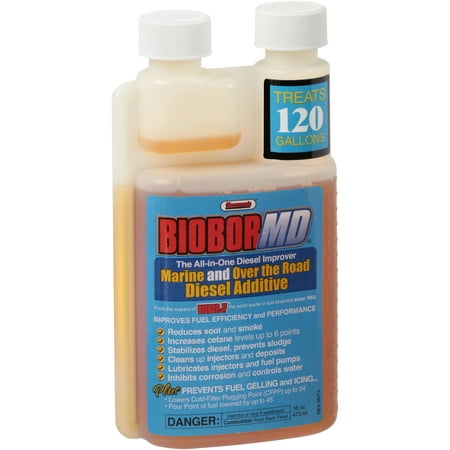 Hammonds® Biobor MD® Marine and Over the Road Diesel Additive 16 oz. (Best Marine Diesel Fuel Additive)