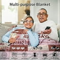thumbnail image 7 of Yibo 40th Birthday Gifts for Men Blanket Flannel Soft and Comfortable Anti-static Bed Sofa Blanket, 7 of 7