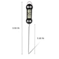 thumbnail image 3 of Digital Meat Food Thermometer for Cooking Kitchen BBQ Grill, Probe Instant Read Thermometer for Candy Candle Milk Deep Fry Baking Temperature, 3 of 8