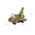 thumbnail image 3 of Green Spray Fighter Model Toy For Children Aircraft With Lights And Spray 3Xaa Battery, 3 of 7