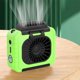thumbnail image 1 of Pequeños Ventiladores Ventilador portátil con clip para la cintura Ventilador recargable montado en la cintura para viajes (verde hierba) Sywqhk Libre de BPA, 1 of 8