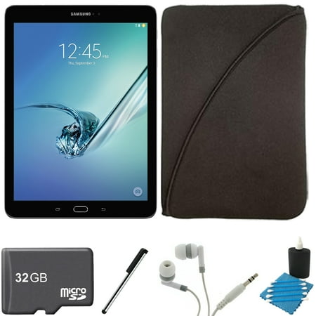 Samsung Galaxy Tab S2 9.7-inch Wi-Fi Tablet (Black/32GB) 32GB MicroSD Card Bundle includes Galaxy Tab S2, 32GB MicroSD Card, Stylus Stylus Pen, Protective Tablet Sleeve