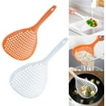 thumbnail image 1 of 2 PCS Plastic Colander Strainer Scoop with Handle Food Grade Strainers Heat Resistant Dishwasher Safe for Draining Pasta,Vegetables Fruits, 1 of 7
