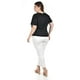thumbnail image 3 of Blusa con detalle de bolsillo Roman Fashion /Tallas Extras, 5111 (Negro) negro 42, 3 of 6
