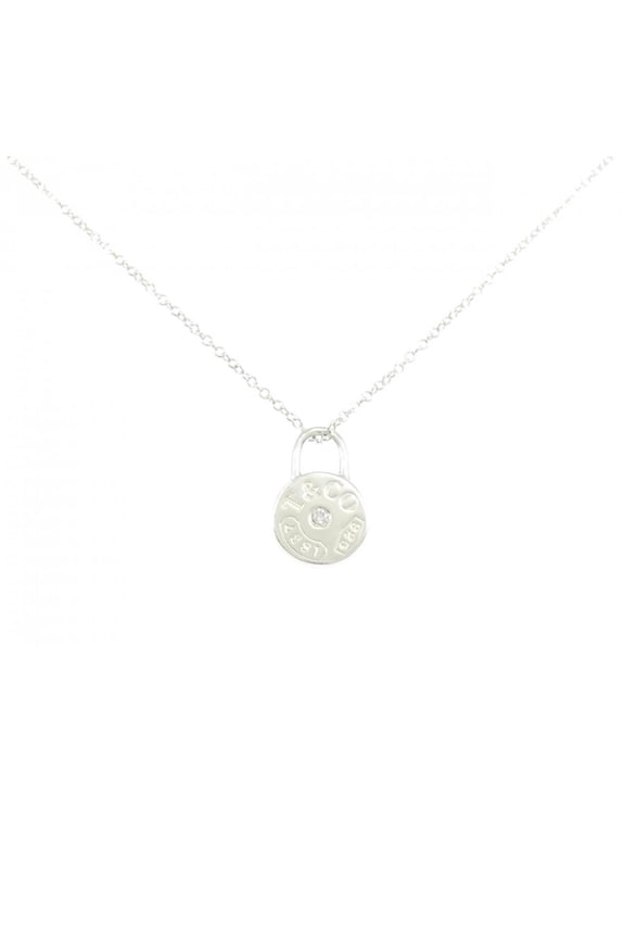 Pre-Owned Tiffany & Co. 1837 Round Lock Necklace