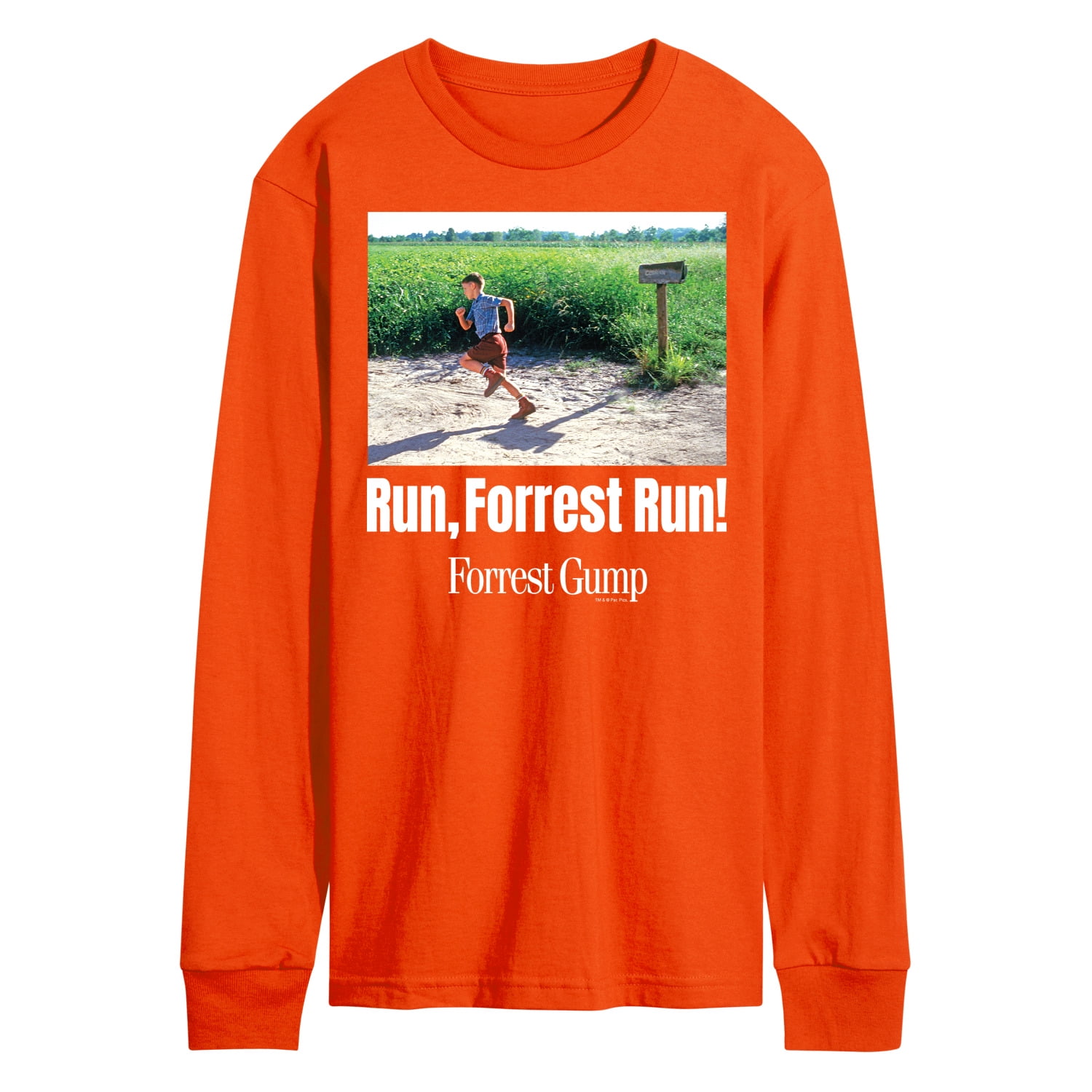 Berolige Postimpressionisme romersk Forrest Gump - Run Forrest Run - Men's Long Sleeve T-Shirt - Walmart.com