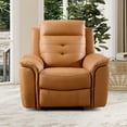 thumbnail image 4 of Bonzy Home Power Recliner Chair, Electric Adjustable Reclining Sofa with USB Port, Overstuffed Armrest Single Recliner Sofa for Living Room Bedroom, Brown, 4 of 7