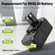 thumbnail image 2 of Reemplazo de 6.0Ah para Ryobi 18V Battery y Combo de Cargador Dual de Química Compatible con Ryobi Oneplus 18V Battery RB18L25 RB18L50 P108 P107 P104 P780(1Battery+1Charger), 2 of 27