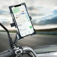 thumbnail image 7 of Foqnuq Universal Motorcycle and Bicycle Phone Mount, Adjustable Handlebar Phone Holder, 360° Rotating Mobile Phone Bracket for Navigation and Hands-Free Use, 7 of 7