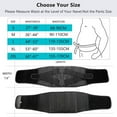 thumbnail image 5 of iMucci Air Mesh Back Brace for Men Women Lower Back Pain Relief with 7 Stays, Adjustable Back Support Belt for Work, Anti-skid Lumbar Support for Sciatica Scoliosis, 5 of 6
