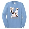 thumbnail image 2 of If It's Not a Jack Russell Terrier It's Just a Dog | Mens Dog Lover Long Sleeve T-Shirt, Light Blue, X-Large, 2 of 3