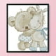 thumbnail image 3 of Cuadros Decorativos Dibujos animados punto de cruz oso burro bordado trabajo hecho a mano 14CT estampado (C942) Tmvgtek embutido en tela, 3 of 9