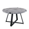 thumbnail image 4 of River Street Designs Slate Wrap Leg Dark Concrete Coffee Table, 4 of 6