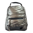 thumbnail image 1 of Mochila casual marca Luxo Brand modelo UNIBELLA de nylon sintética satinado acolchada color dorado, 1 of 5