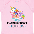 thumbnail image 4 of Inktastic Clearwater Beach Florida Girls Baby Bodysuit, 4 of 5