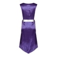 thumbnail image 4 of Yeahdor Tunique Métallique Sans Manches à Ourlet Irrégulier pour Danse de Louange pour Femmes, Robe de Danse Lyrique de Culte, Violet, G/TG, 4 of 7