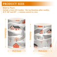 thumbnail image 6 of Yayeee Flameless Candles with Remote Flickering Battery Operated Multi Color Changing, Snow Cartoon Houses, 6 of 7