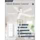 thumbnail image 2 of Ventilador de Techo Fanbulous 46" con Luz LED de 20W y Control Remoto de 6 Velocidades, 2 of 9