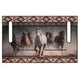 thumbnail image 2 of XYZCANDO Wild Horses Print Golf Cart Seat Cover with 4 Storage Pockets - Non-Slip Washable Universal 2-Seat Golf Cart Accessory, 2 of 8