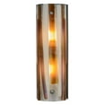 thumbnail image 4 of Meyda Tiffany 152189 Metro 2 Light 16" Tall Wall Sconce - Nickel, 4 of 4