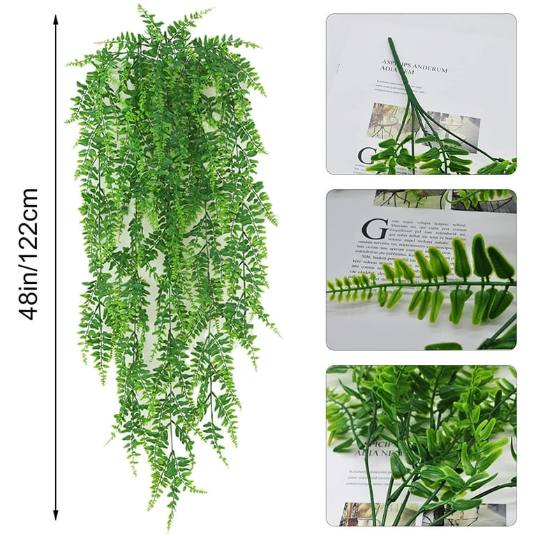 artificial hanging plants artificial ferns artificial